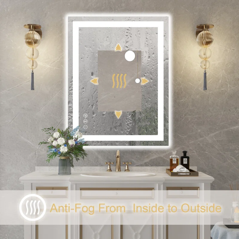 36" x 28" This Wall Mirror Is A Practical And Decorative Mirror SM01-7090-02