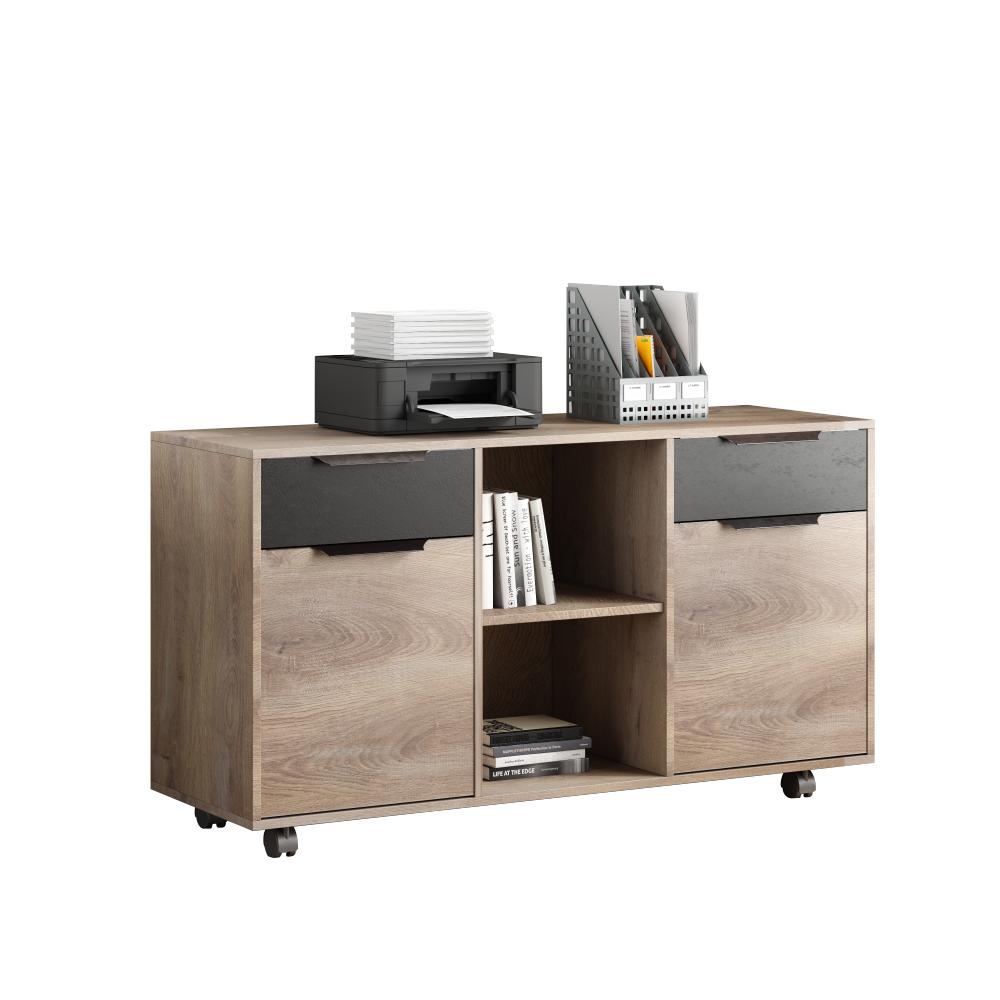 The sub cabinet of the table
