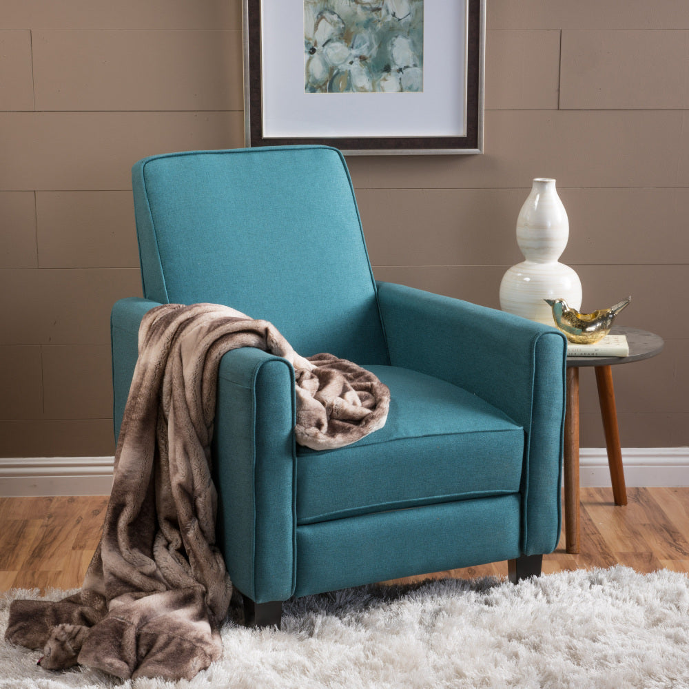 Light Beige Linen Push Back Chair for Elegant Home Décor