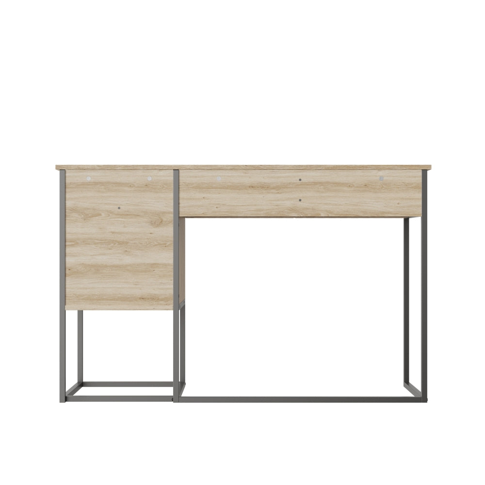 Fluted,Desk,Computer Desk,Dresser,With Drawers / Storage,Easy Assembly,Metal Frame,Modern Minimalist,Vertical stripe element
