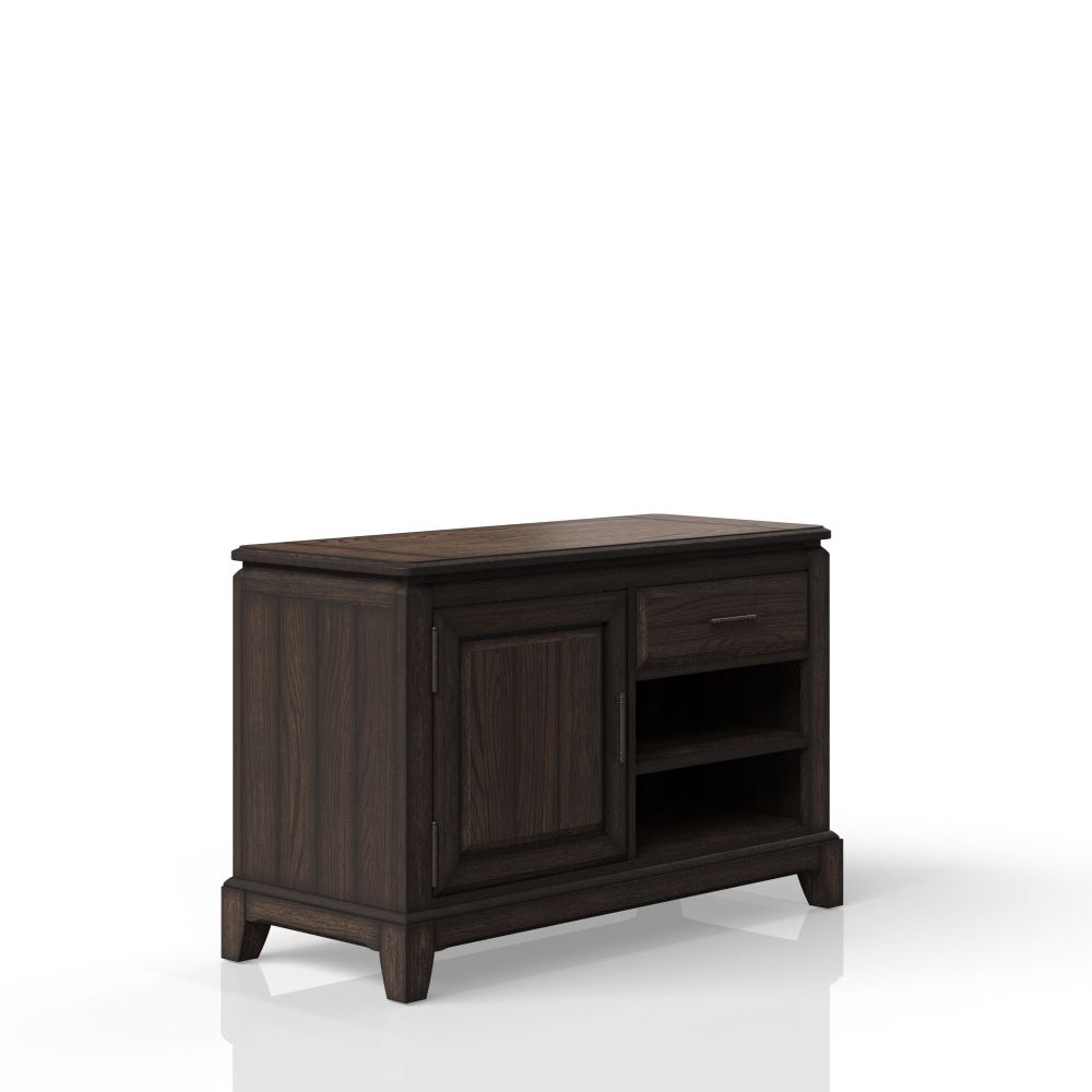 Chocolate Office Storage Credenza
