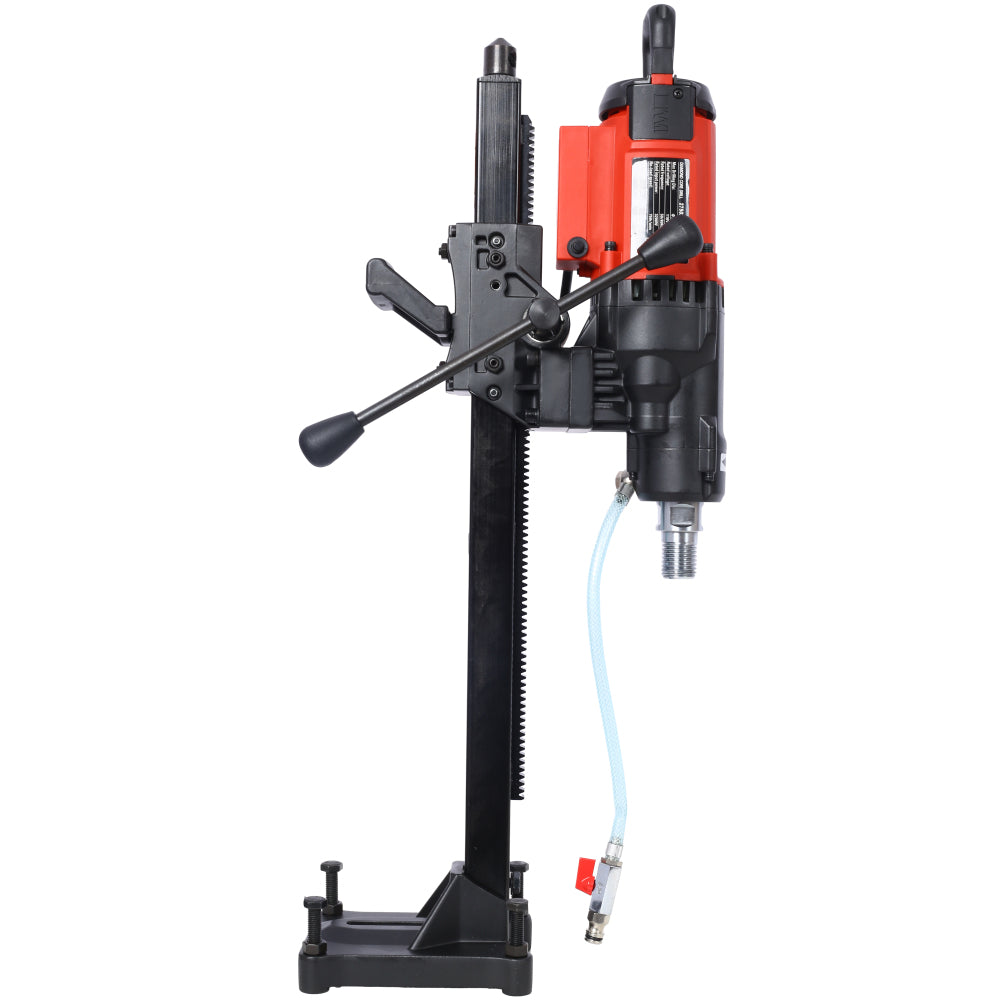 Diamond Core Drilling Machine, 9in Wet&Dry Concrete Core Drill Rig with Stand, 750RPM Speed,9in Drilling Diameter for Concrete Brick Block Stone, 3200W