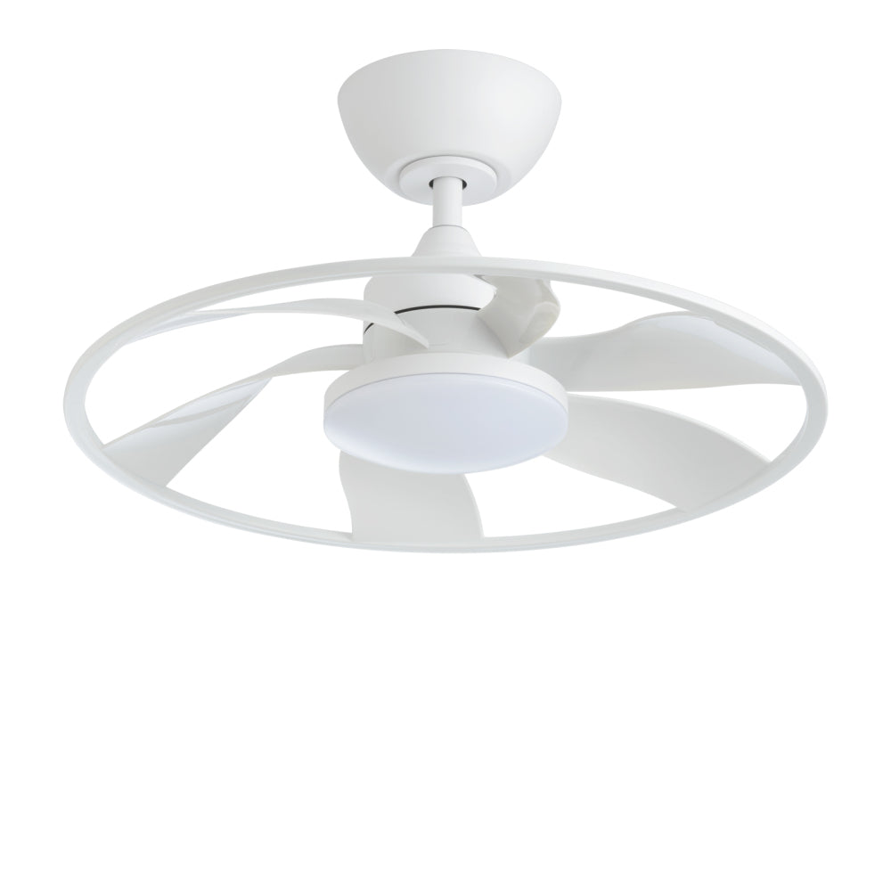 Light Pro 52 in. LED Indoor White Smart Ceiling Fan with Remote Control