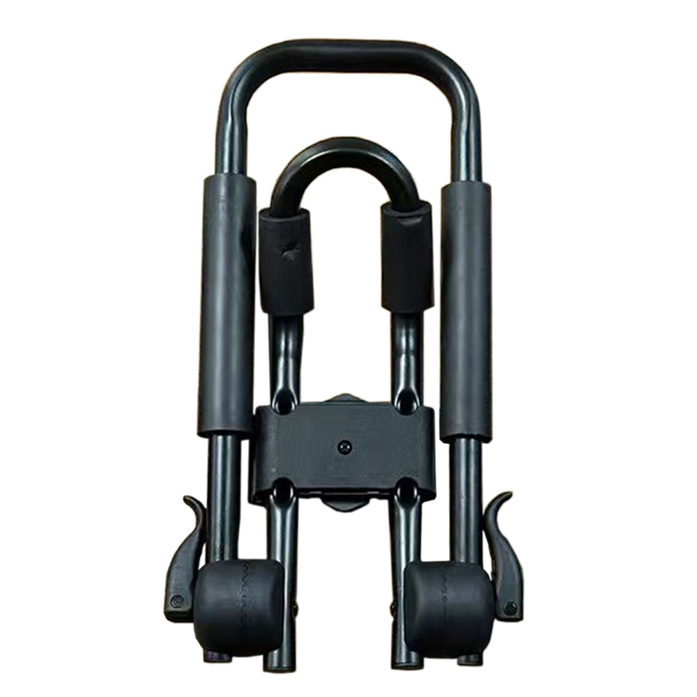 Kayak Roof Rack, Aluminum Kayak Carrier Folding J-Style Universal 4-in-1 Multifunction for Canoe, SUP, Kayaks, Surfboard Rooftop Mount on SUV, Car and Truck Crossbars