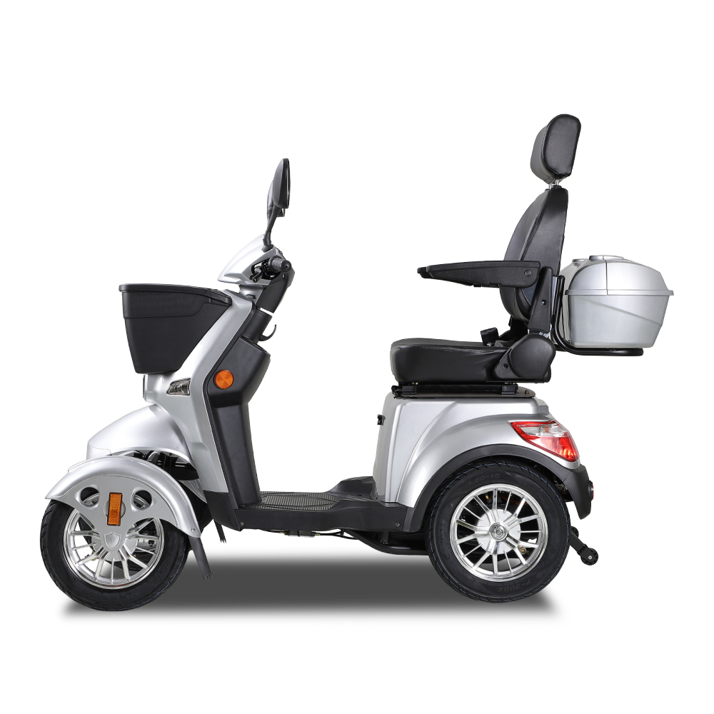 Mobility Scooters for Seniors 500lbs Capacity 800W All Terrain Electric Powered Mobility Cart Heavy Duty Mobility Scooter