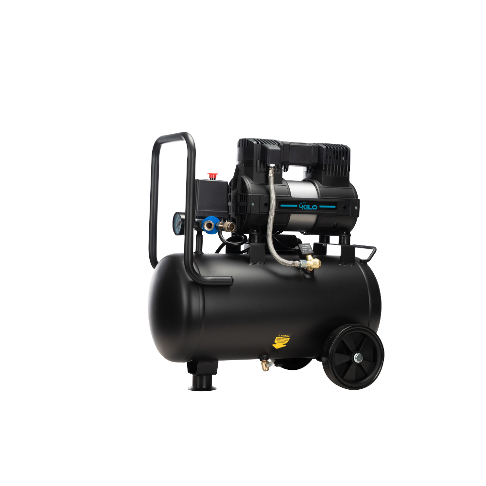 6.3 Gallon Oil Free Air Compressor, 1.0HP, Max.100 PSI Pressure, 60dB Ultra Quiet Compressor for Auto Repair, Tire Inflation, Spray Painting, Woodwork Nailing