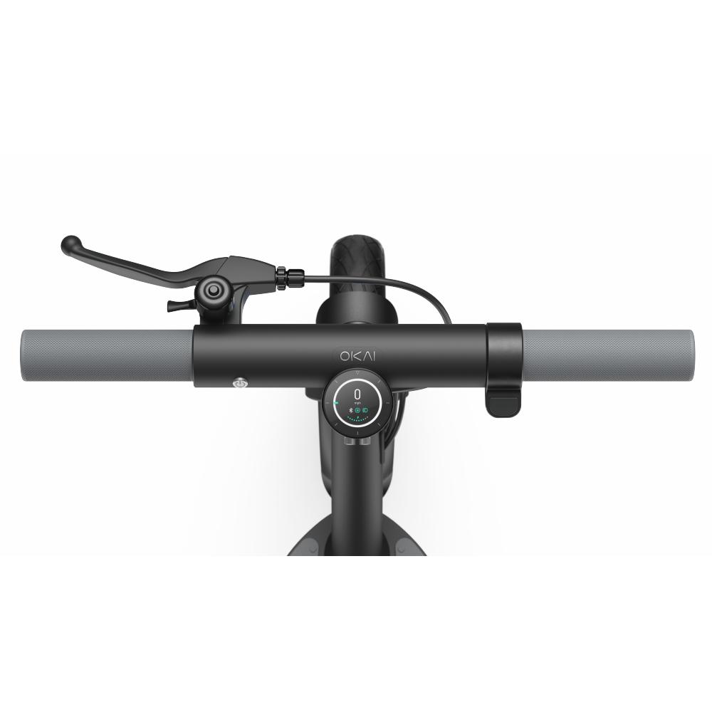 Foldable Electric Scooter w/ 50 Miles Max Operating Range & 20 mph Max Speed - Blac