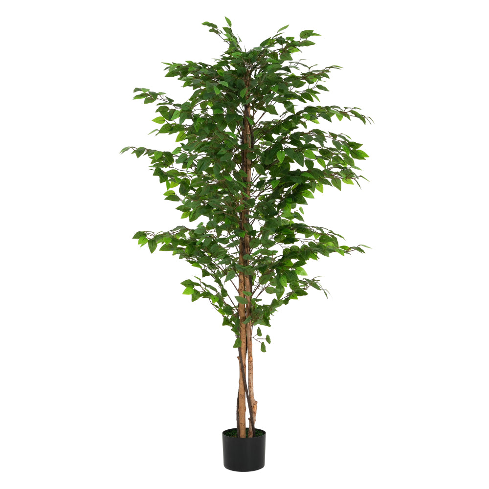 74" Artificial Ficus Tree With Pot