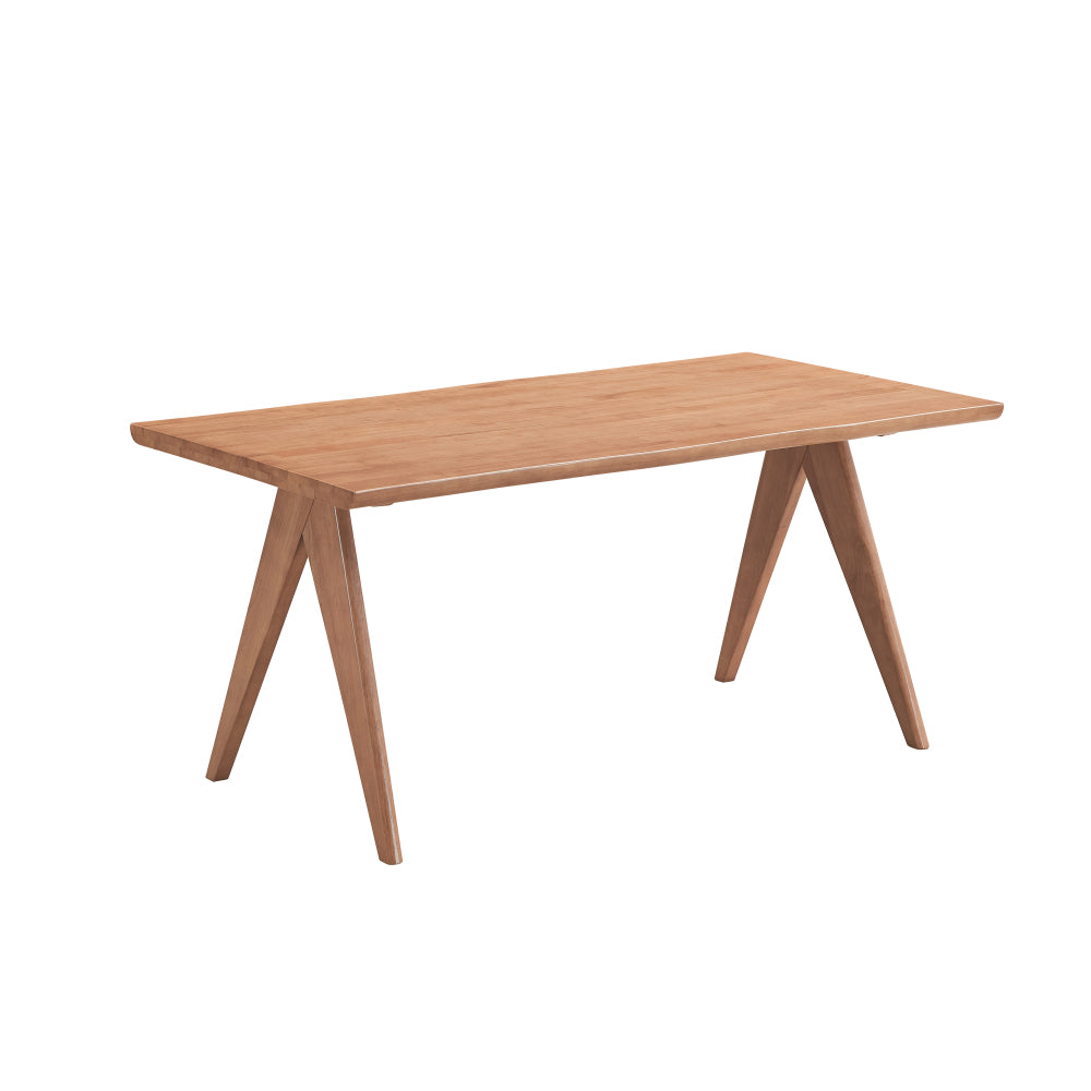Velentina Rattan & Natural Finish Dining Table