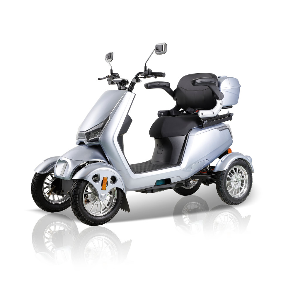 Mobility Scooters for Seniors and Adults,Powered Mobility Scooters with Multiple Storage Space,Recreational Electric Mobility Scooter, full LED Lighting
