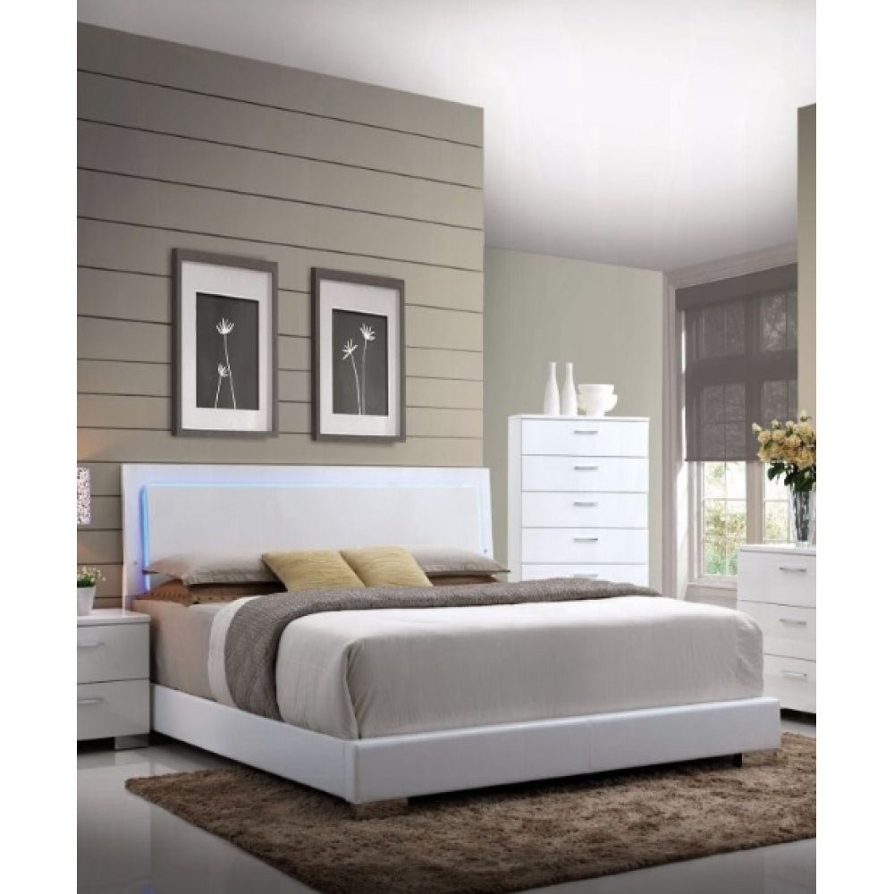 Lorimar White Finish Mirror
