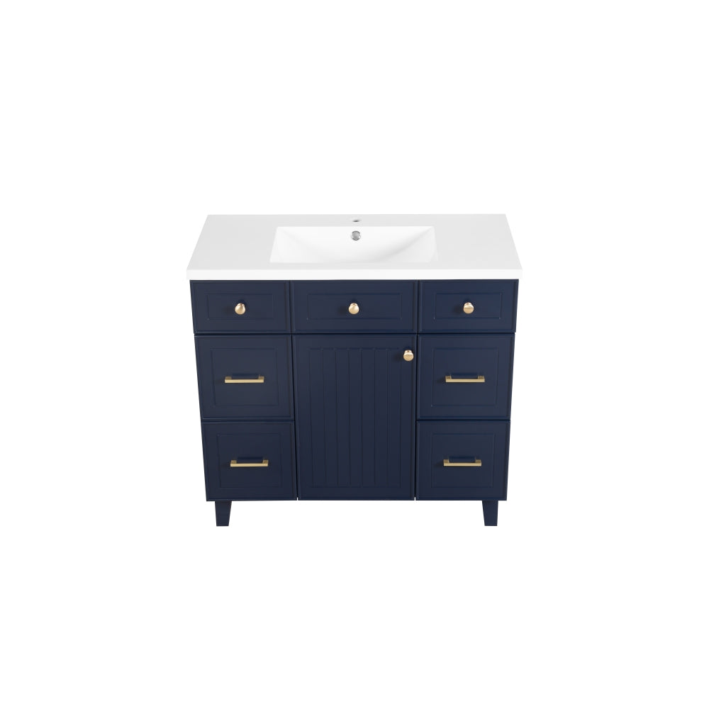 36" Bathroom Cabinet Only, without Basin, 23V07-36NB
