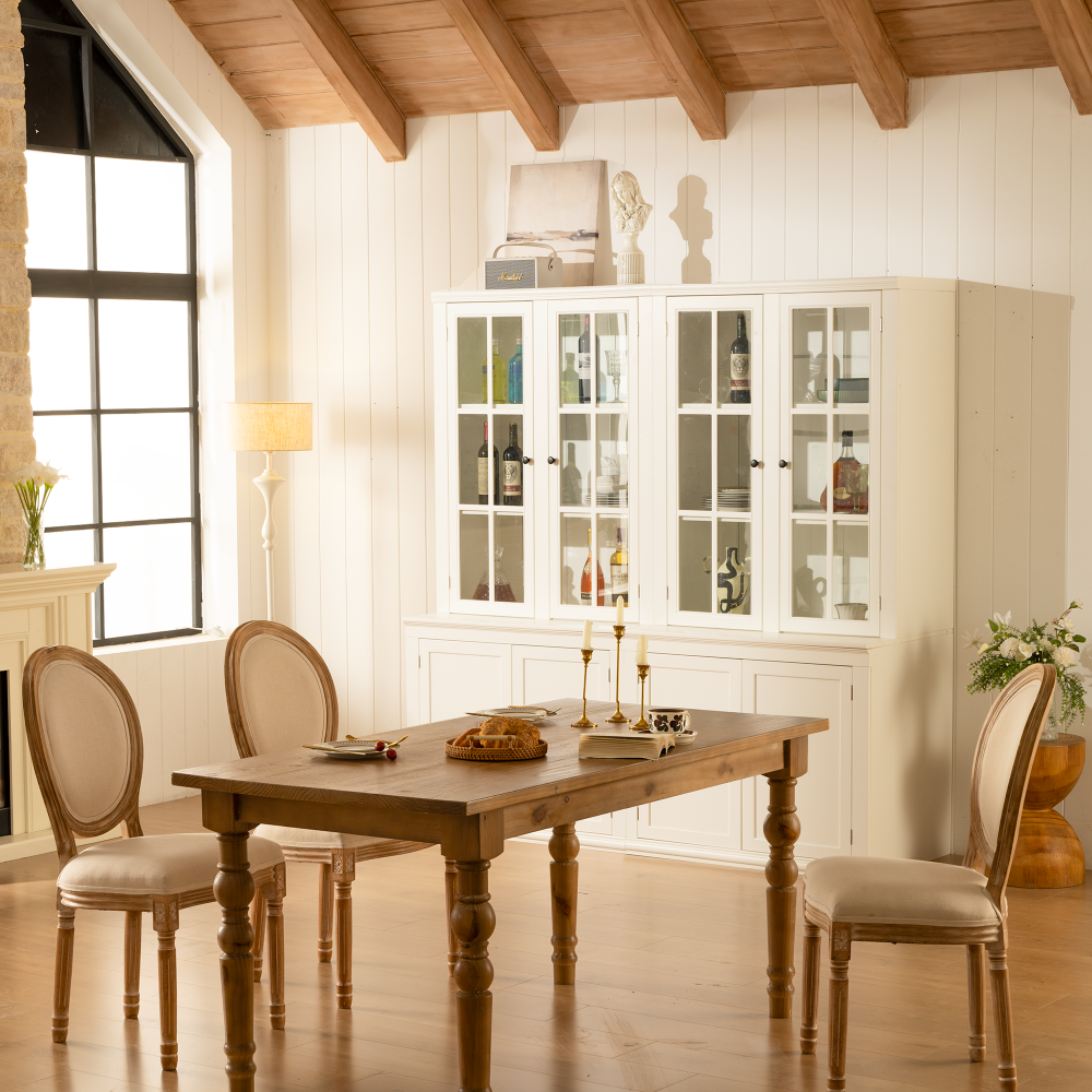 2x 75.25'' Tall Triangle Sided Bookshelves, Set of Two 5-Tier Sided Bookcase - White - Olny Sold with Paired Cabinets