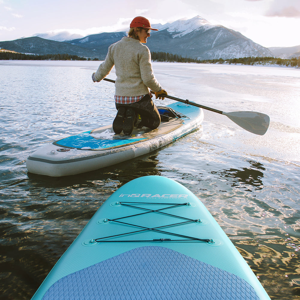 inQracer 11'/10'6" Inflatable Stand Up Paddle Board with Free Premium SUP Accessories & Backpack