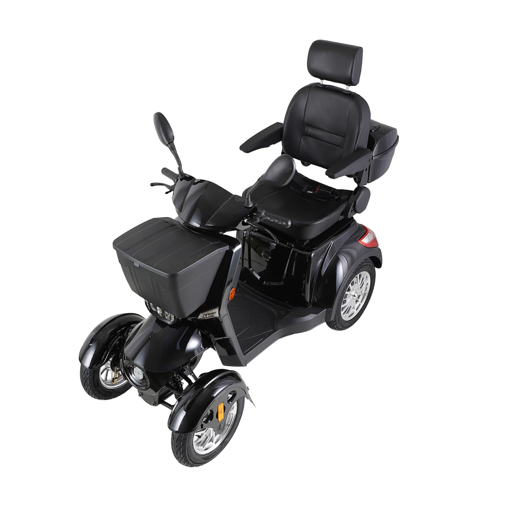 Mobility Scooters for Seniors 500lbs Capacity 800W All Terrain Electric Powered Mobility Cart Heavy Duty Mobility Scooter