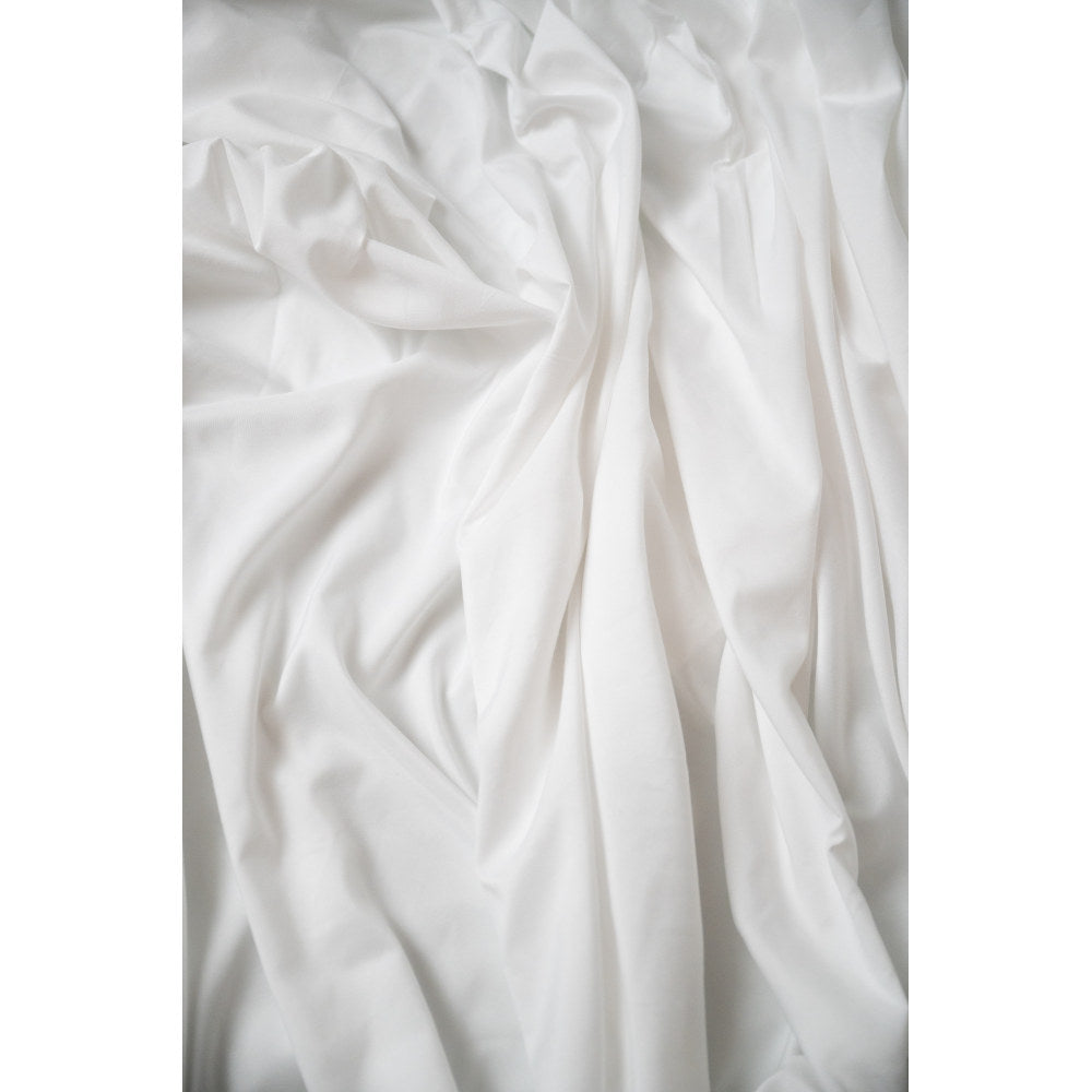 Thread™ Split Head Queen Microplush + Bamboo Sheet Set in White