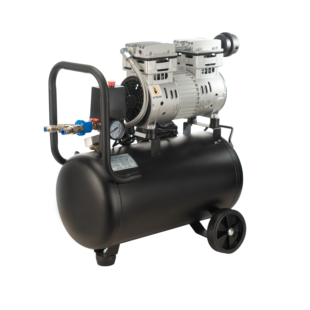 6.3 Gallon Air Compressor, 1.2HP, Max. 116PSI Pressure, 65dB Ultra Quiet Compressor for Auto Repair, Tire Inflation, Spray Painting, Woodwork Nailing
