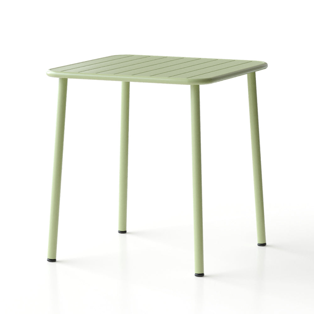 Sella long table (green) outdoor dining table villa courtyard balcony table outdoor leisure table simple garden waterproof table