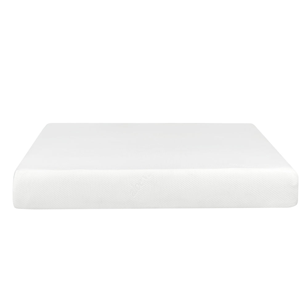 Full Size Gel Memory Foam Mattress, 8 in. Soft Mattress in a Box, White