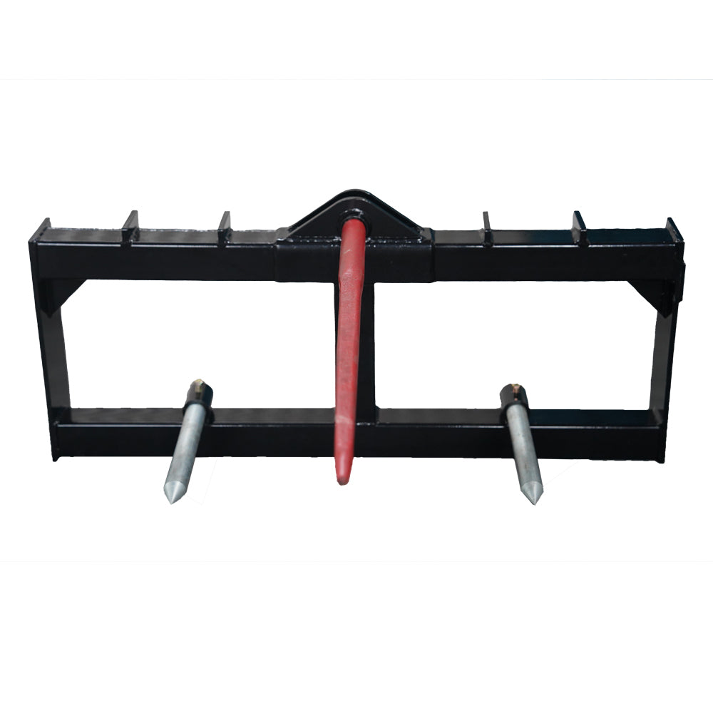 Landy Attachments 43'' Hay Spear Skid Steer Quick Tach