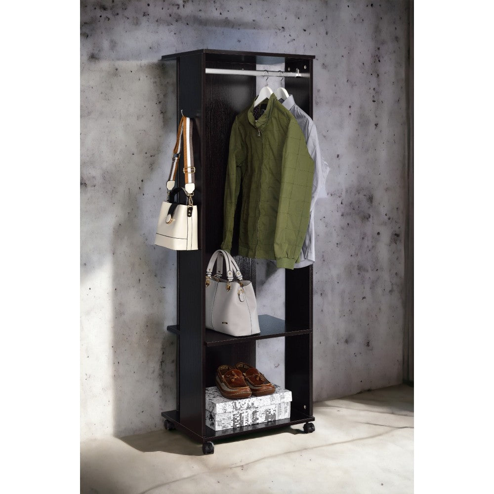 Kolen Espresso Finish Hall Tree