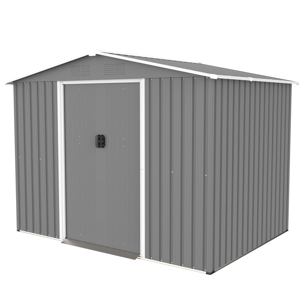 6 x 4 ft Outdoor Storage Shed, All Weather Tool Shed for Garden, Backyard, Lawn, Black