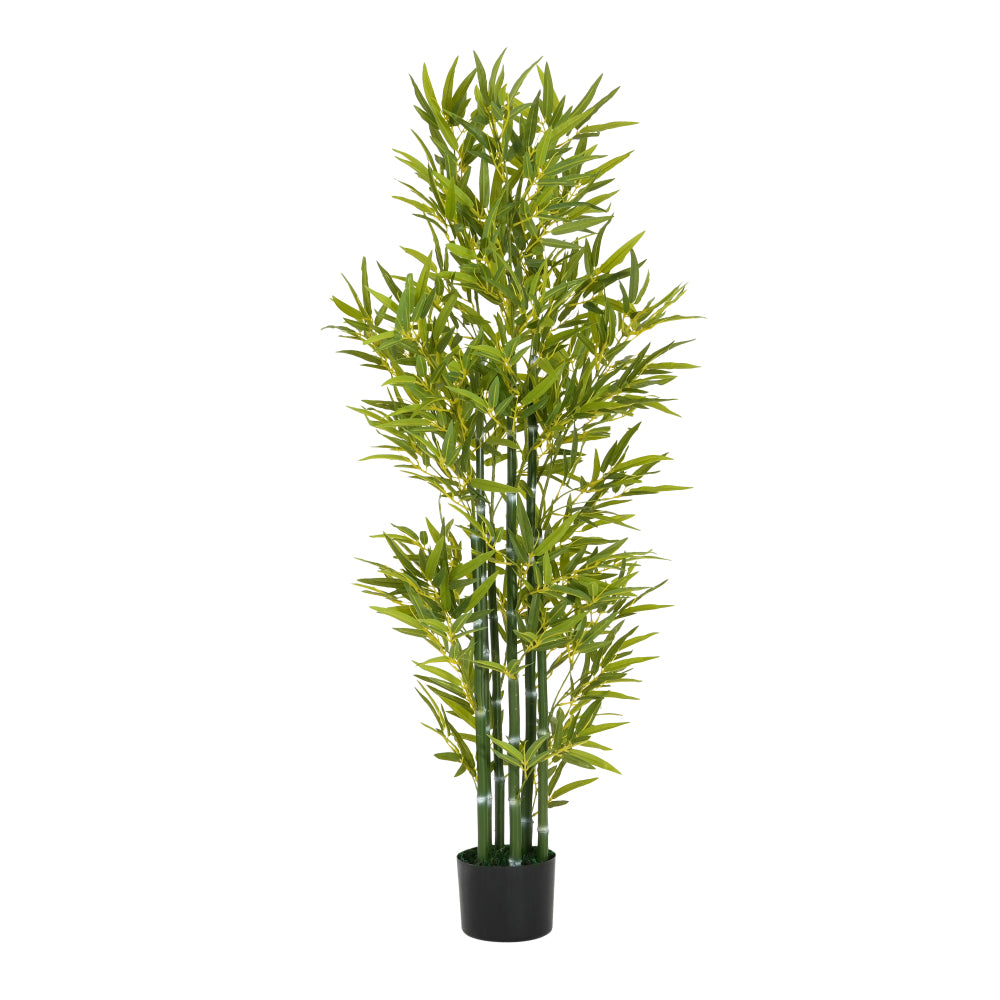 5' Artificial Bamboo with Pot, Set of 2
