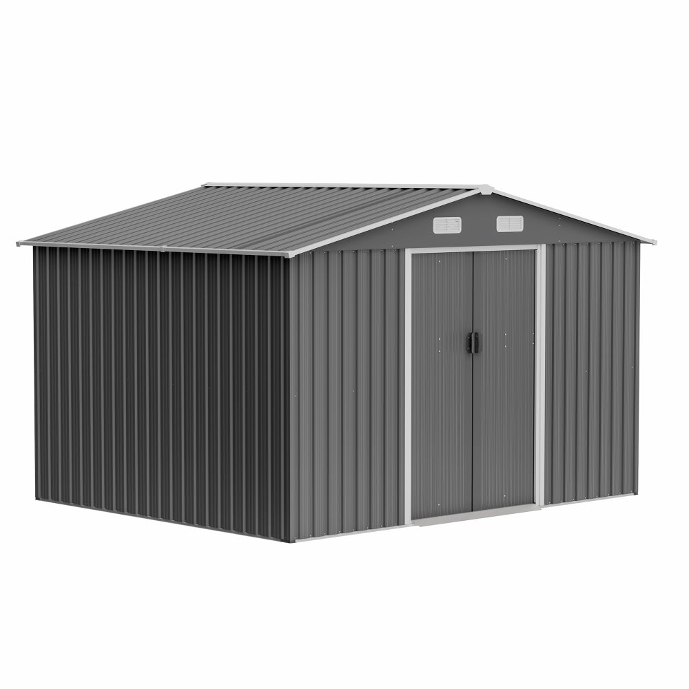 6 x 4 ft Outdoor Storage Shed, All Weather Tool Shed for Garden, Backyard, Lawn, Black