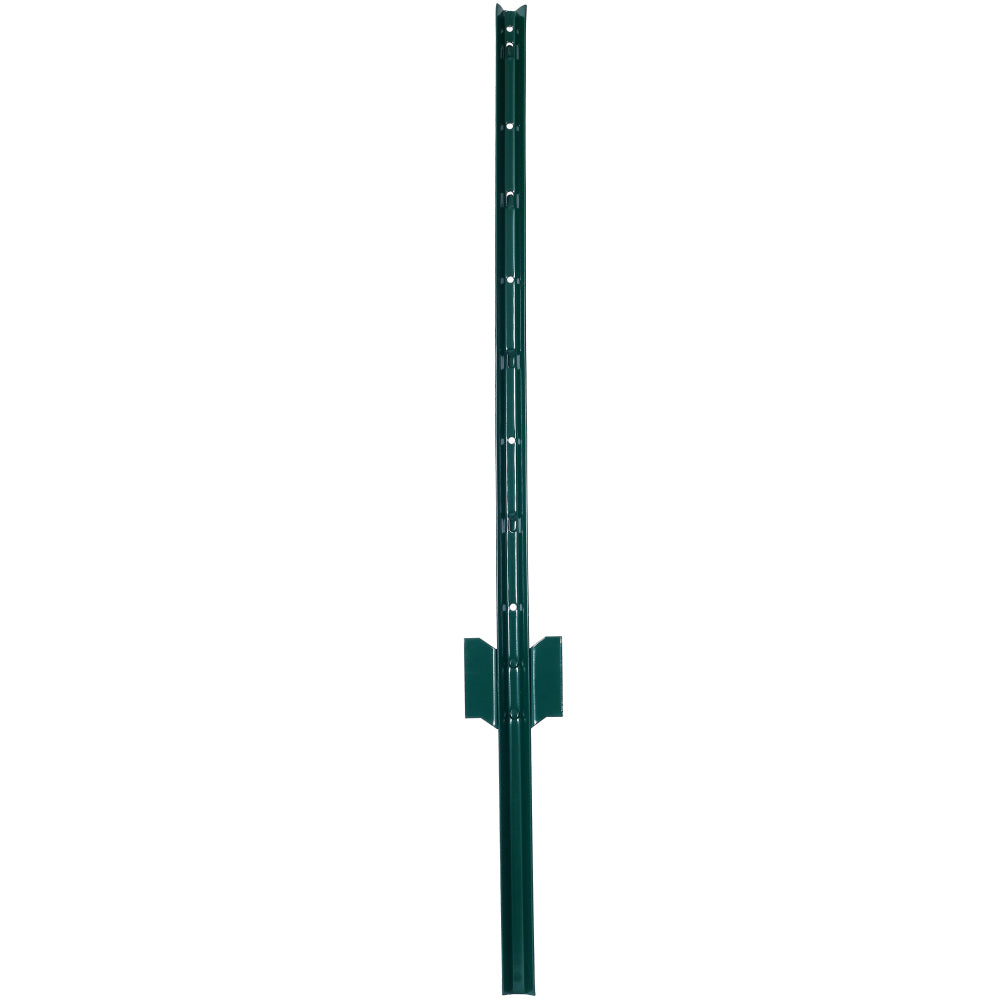 Fence Posts 3Feet - 10Pack, Heavy Duty Metal Fence Post with U-Channel, Steel Fence U-Post for Holding Garden Wire Fence, Corner Anchor Posts etc.
