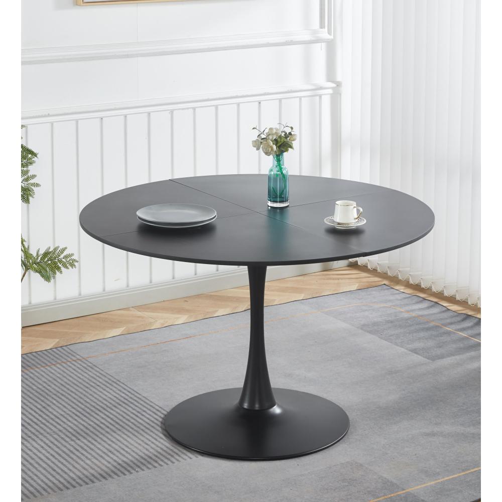 47.2INCH TULIP ROUND DINING TABLE,OFFICE TABLE,COFFEE TABLE,120X120X74CM