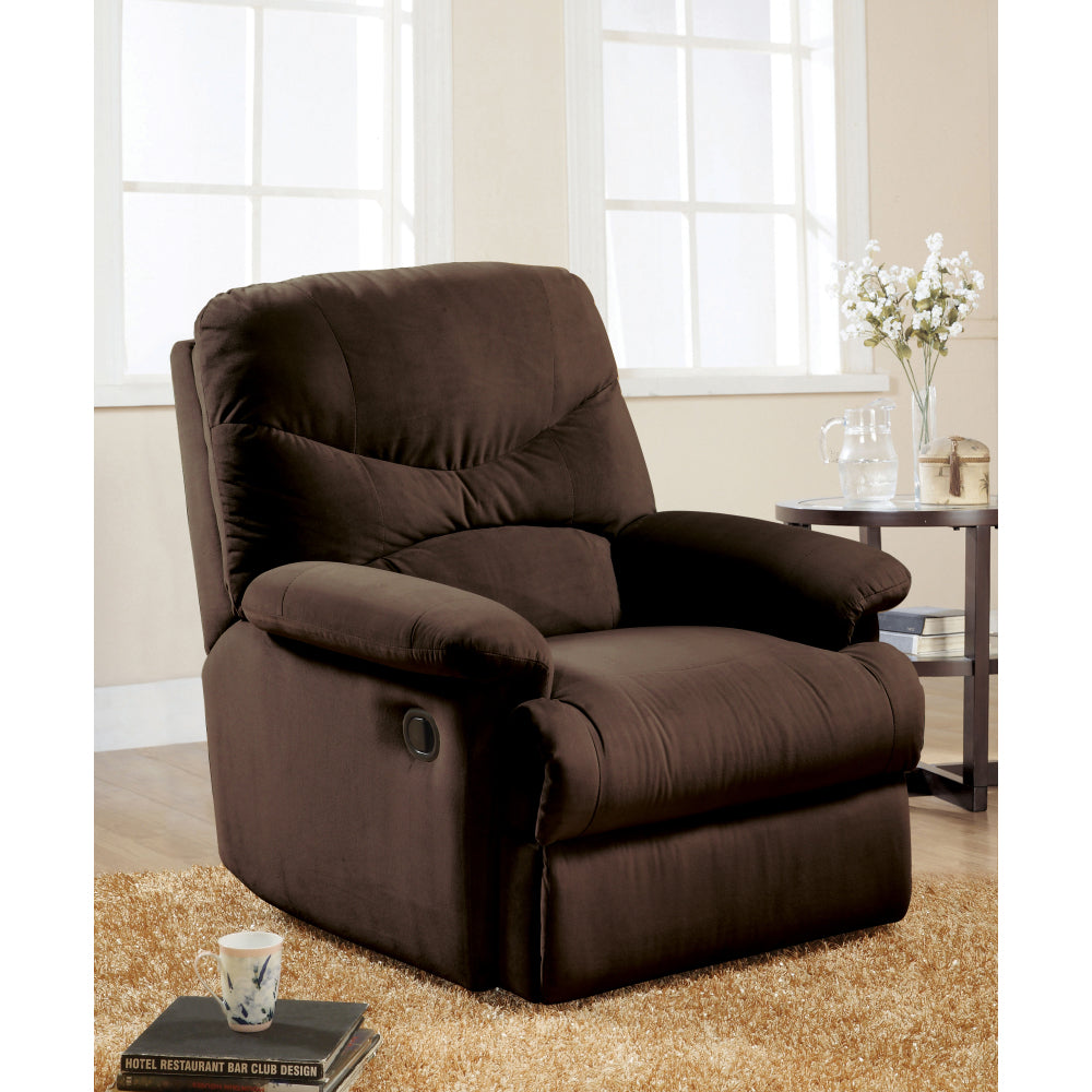 Arcadia Beige Microfiber Motion Recliner