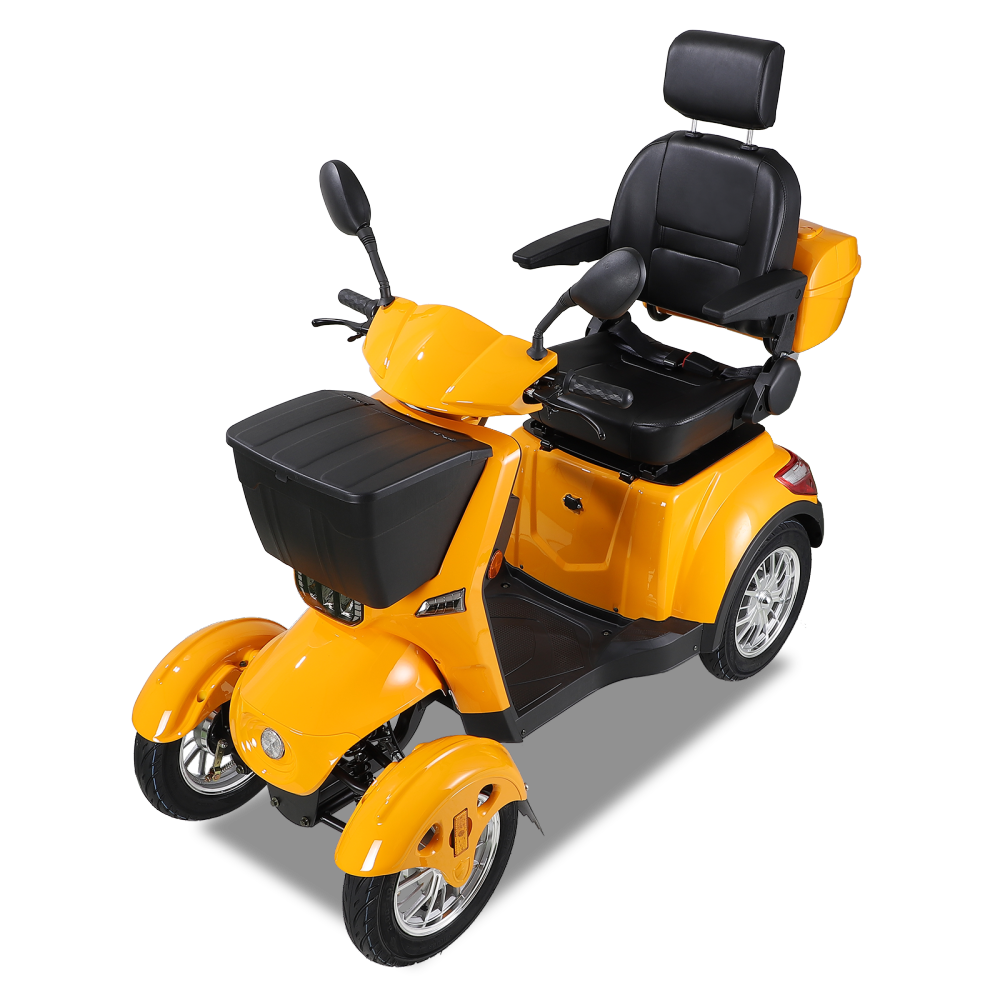 Mobility Scooters for Seniors 500lbs Capacity 800W All Terrain Electric Powered Mobility Cart Heavy Duty Mobility Scooter