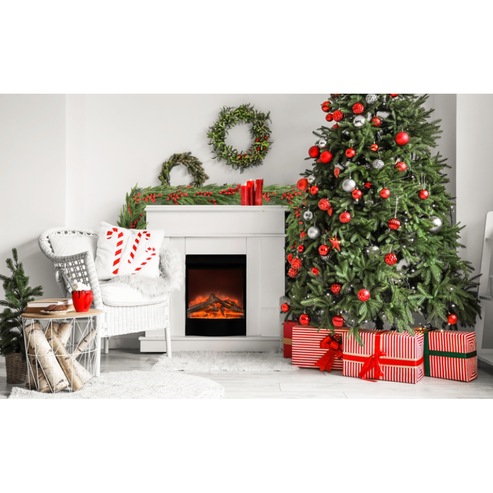 72'' in. Lighted Faux Spruce Garland