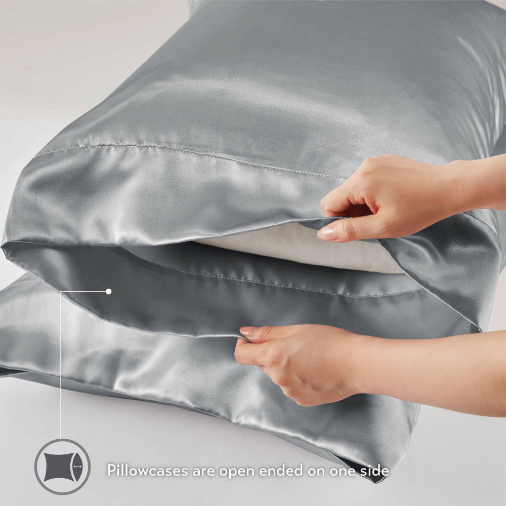 Satin Satin Luxury Sheet Set Split King