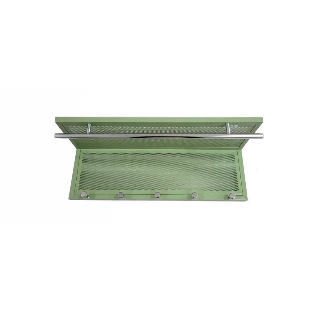 Esyspot Metal Powder Coating Hook Wall Mounted with Shelf
