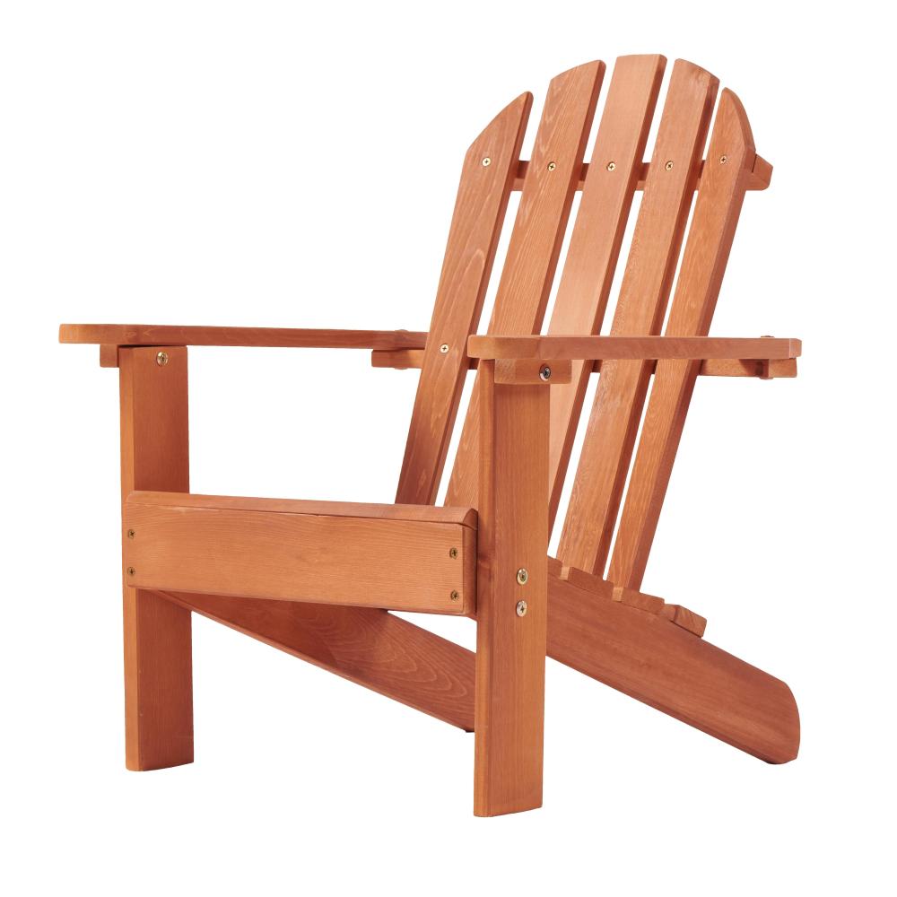 Oversize Wooden Outdoor Folding Adirondack Chair with Pre-Assembled BackRest & SeatBoard, Wood Patio Chair for Garden Backyard Porch Pool Deck Firepit