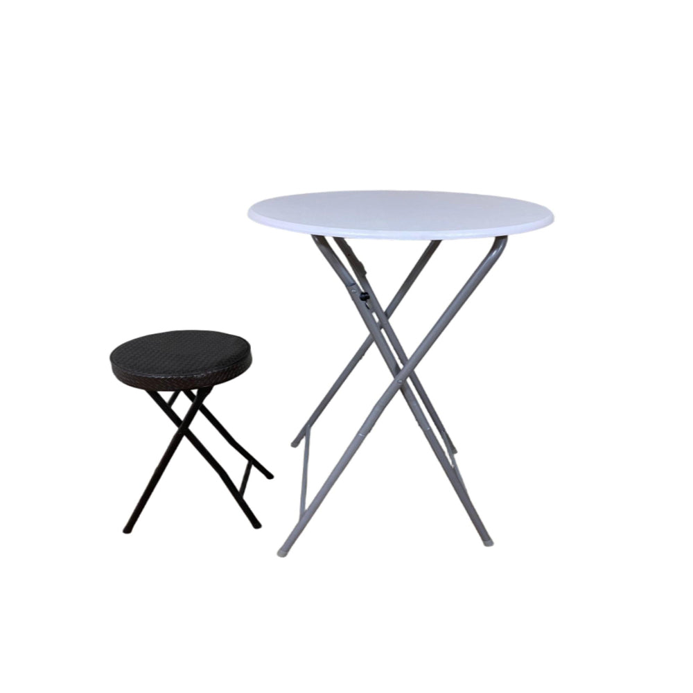 Folding Bar Table set of 2