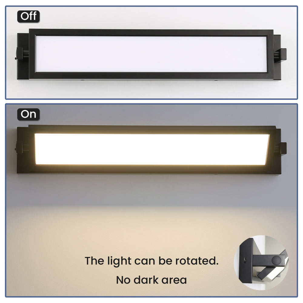 Metal Artwork Rotatable Sconces Wall Lamps with LED Dimmable Lights