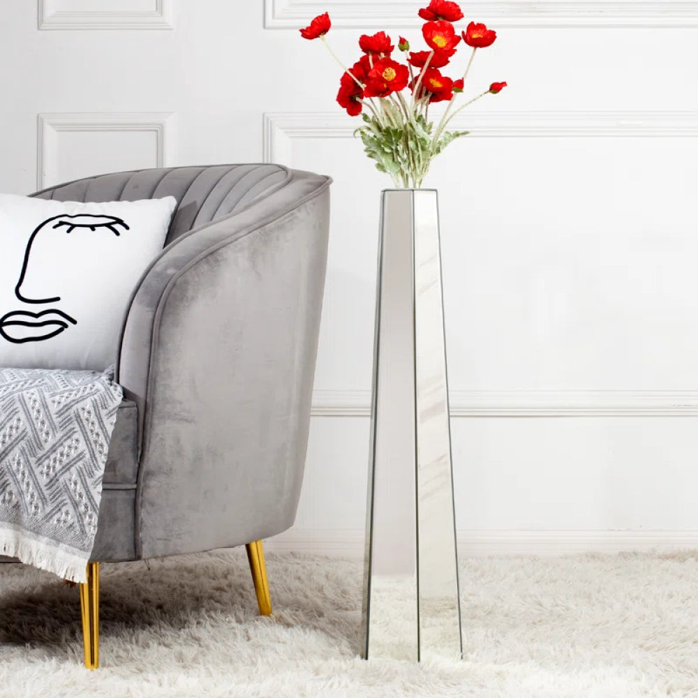 Handmade Glass Floor Vase