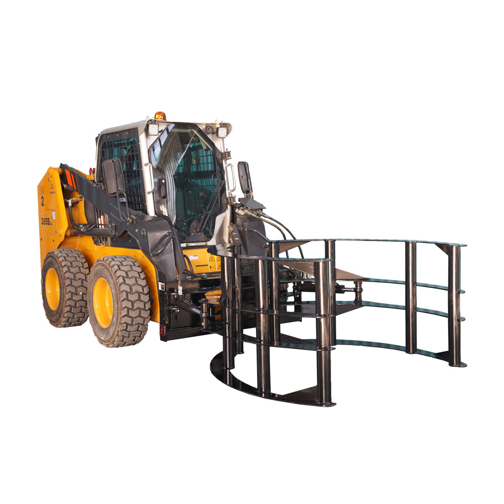 Round Hay Bale Grab for Skid Steer