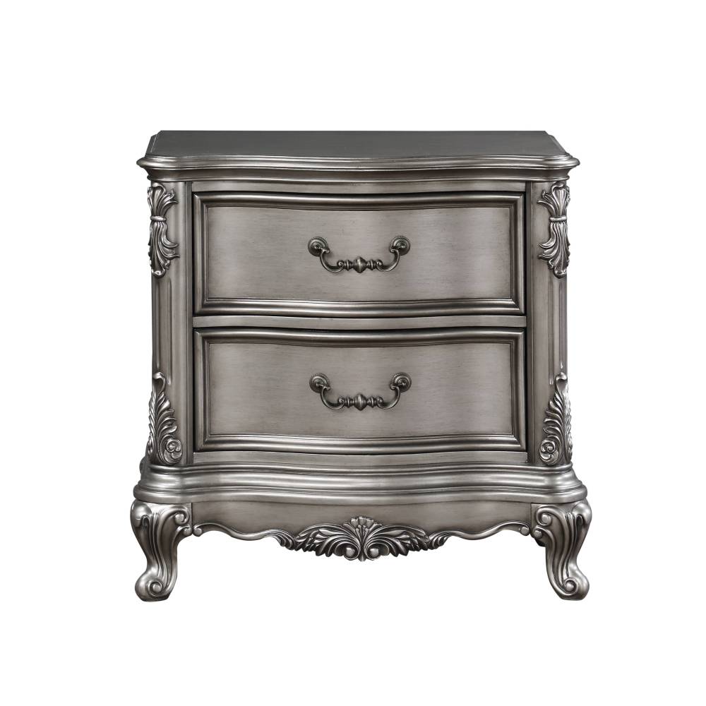 Ariadne Antique Platinum Finish Mirror