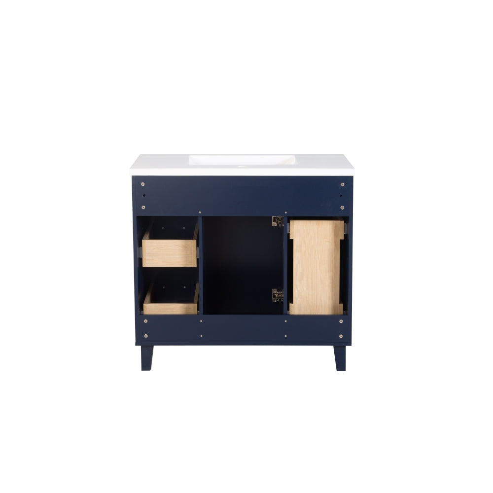 36" Bathroom Cabinet Only, without Basin, 23V07-36NB