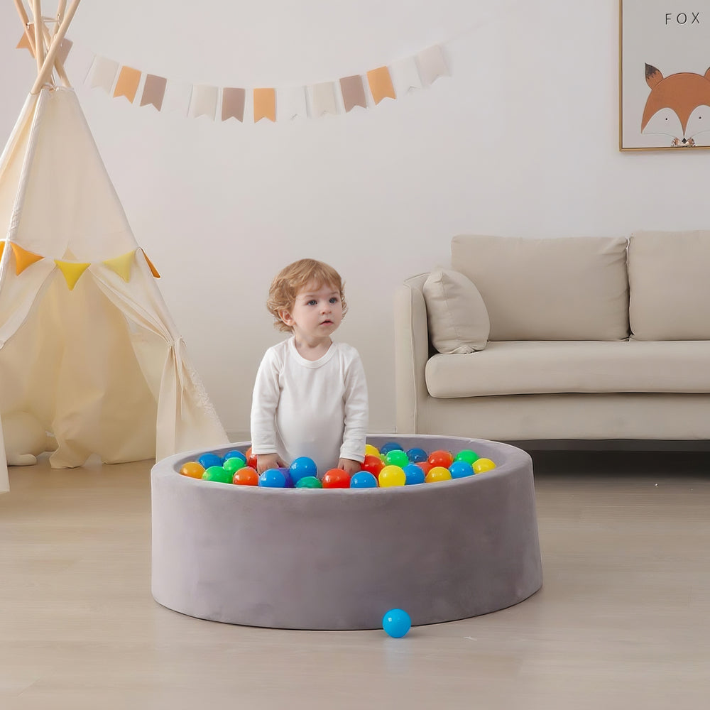Ball Pit Star Balls 500 Count for Kids, Colorful Phthalate Free BPA Free Baby Toddler Play Balls for Kids Toddlers - Safe, Crushproof, Lightweight, Durable Spheres-rainbow