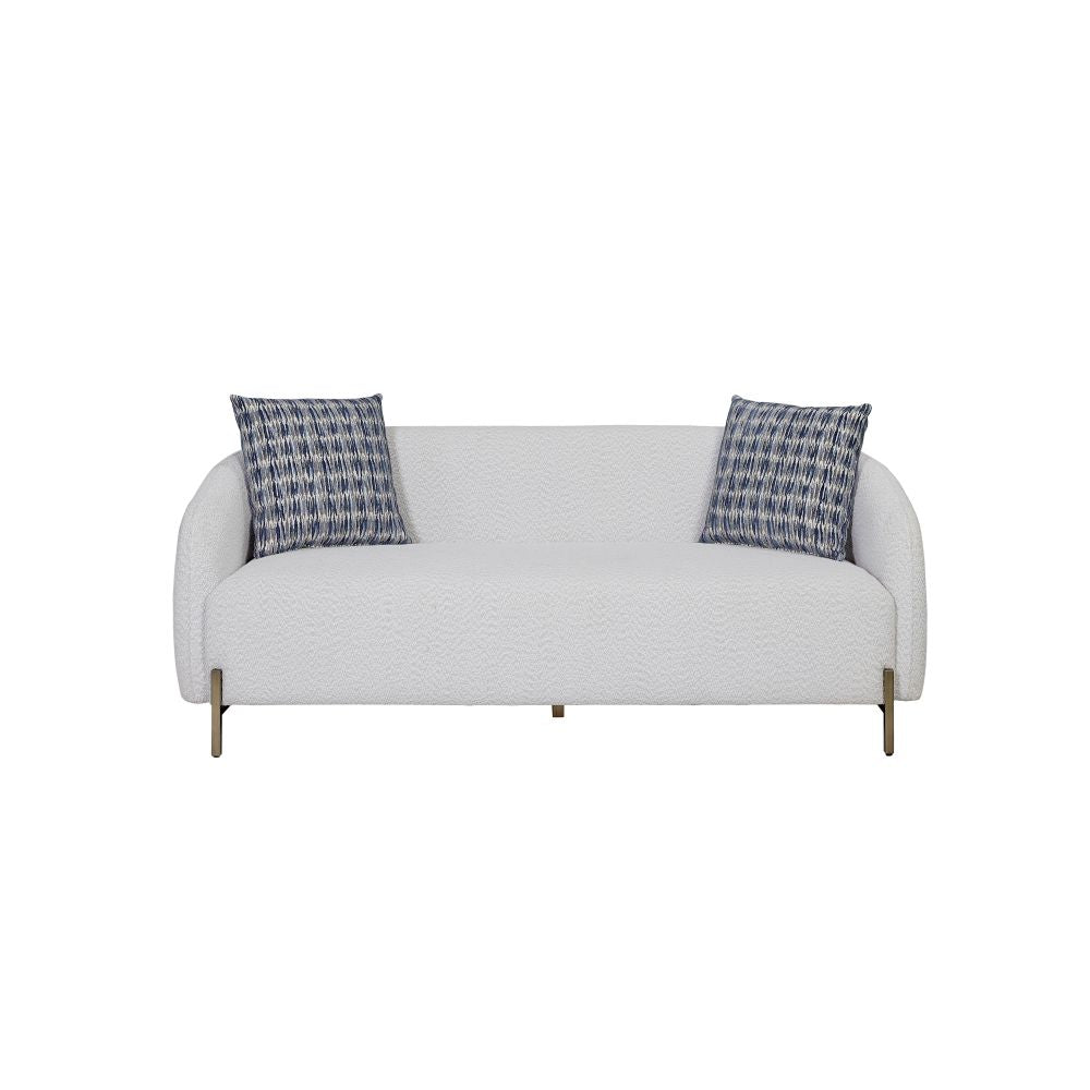 Loveseat Reversable Cushion with 2 Pillows