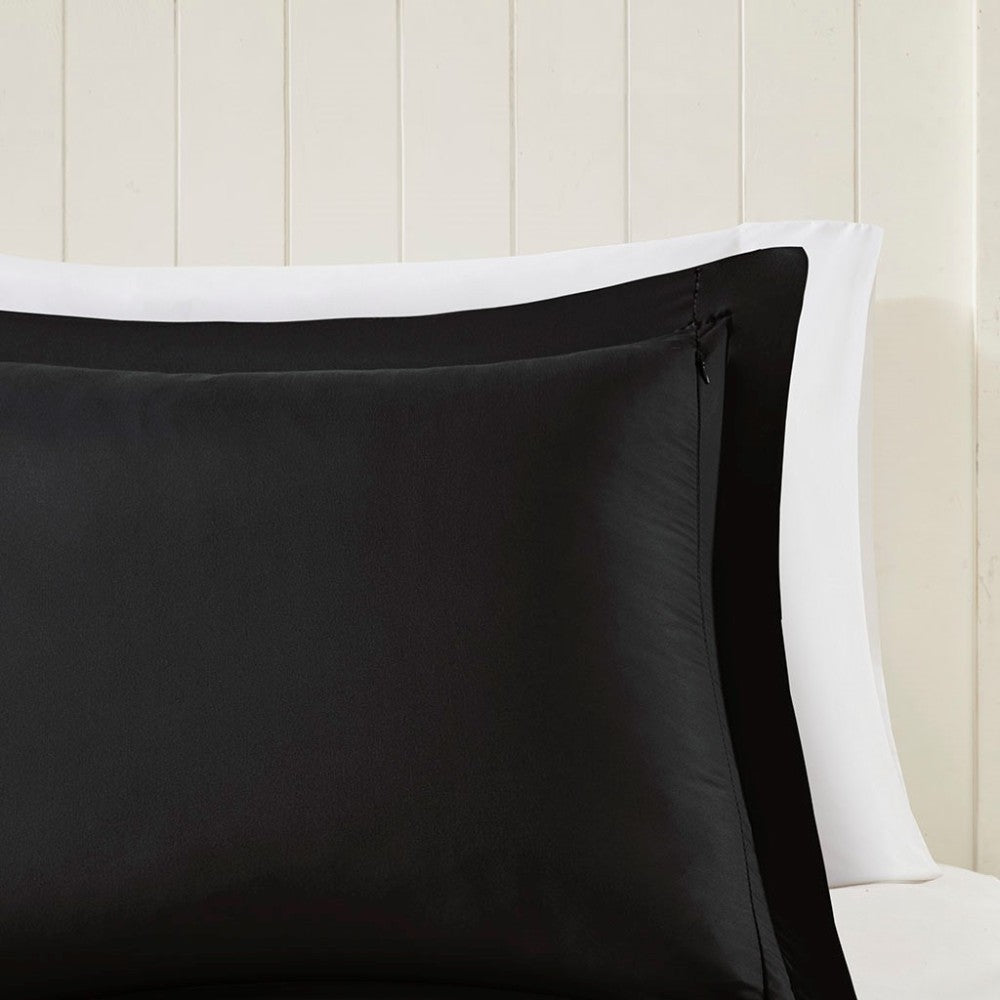 King 3M Scotchgard Diamond Quilting Reversible Down Alternative Comforter Set
