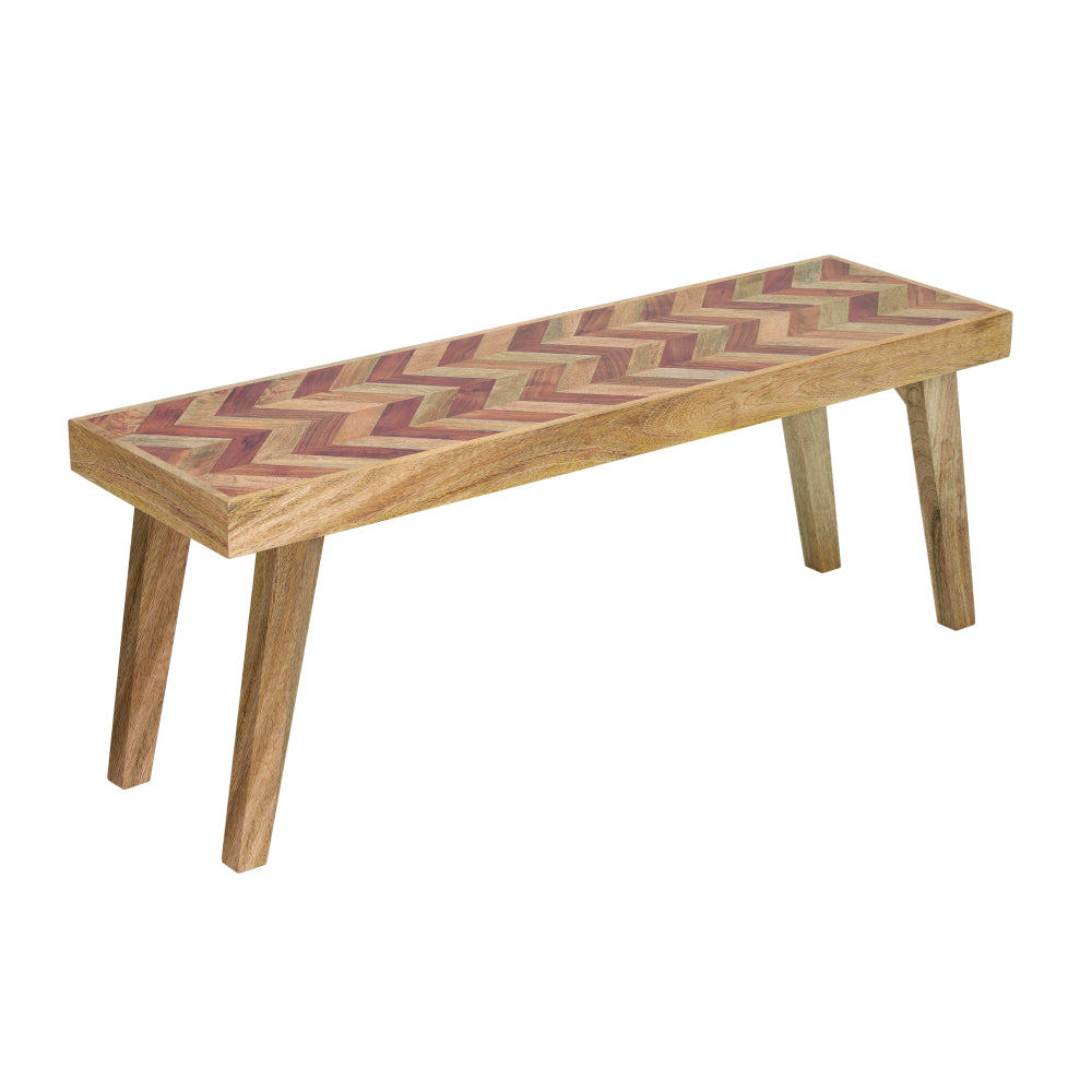 Mango Wood Bench,Natural