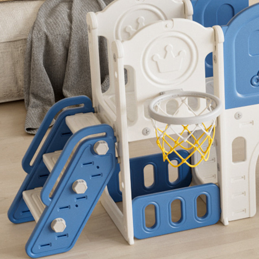 Toddler Slide, Kids Slide for Toddlers Age 1-4, 11in 1 Baby Slide Outdoor Indoor Playground with Basketball Hoop and Extra long aisle, Strong swing,Sturdy and Easy Assembly Toddler Playset.