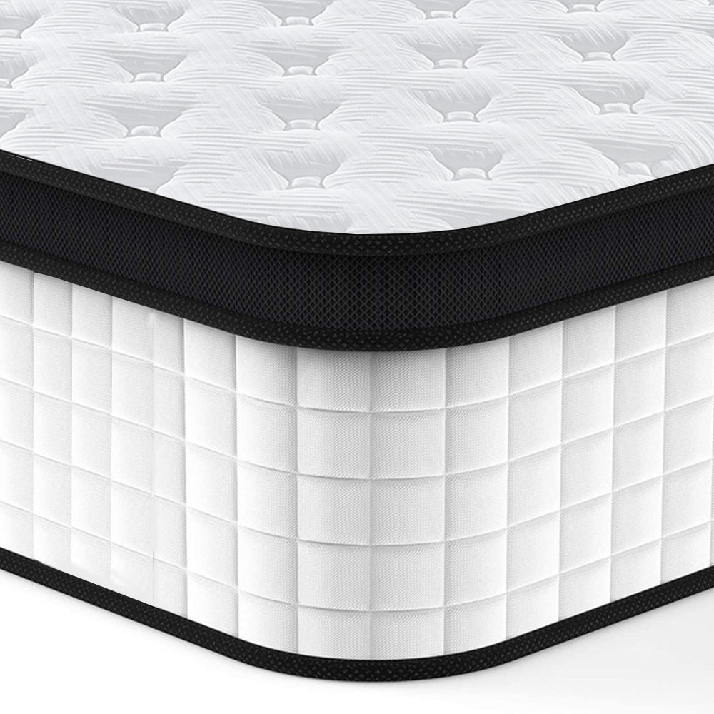 Full Size 12 Inch CertiPUR-US Cool Memory Foam OEKO-TEX 100 Knitted Cover Individual Pocket Spring Hybrid Mattress in A Box