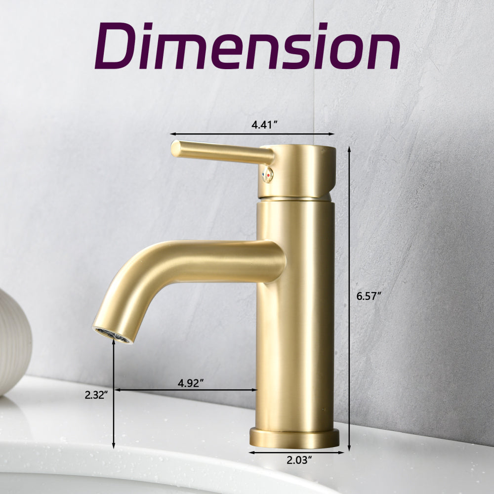 Bathroom Faucet Single Hole Modern Bathroom Sink Faucet Vanity Bathroom Faucet