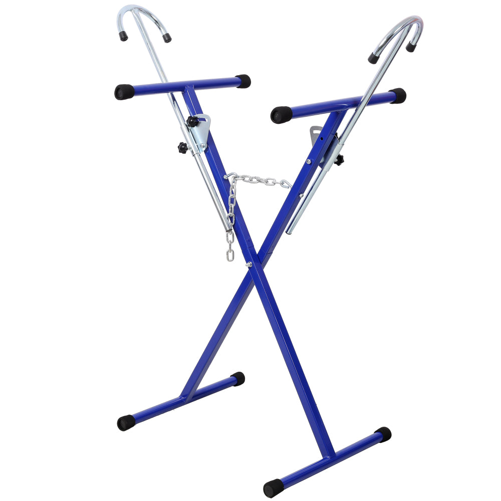 Folding Bumper Stand, Lightweight panel stand with 200 pounds capacity, Folding Bumper Storage Stand Auto Panel Repair Paint Holder
